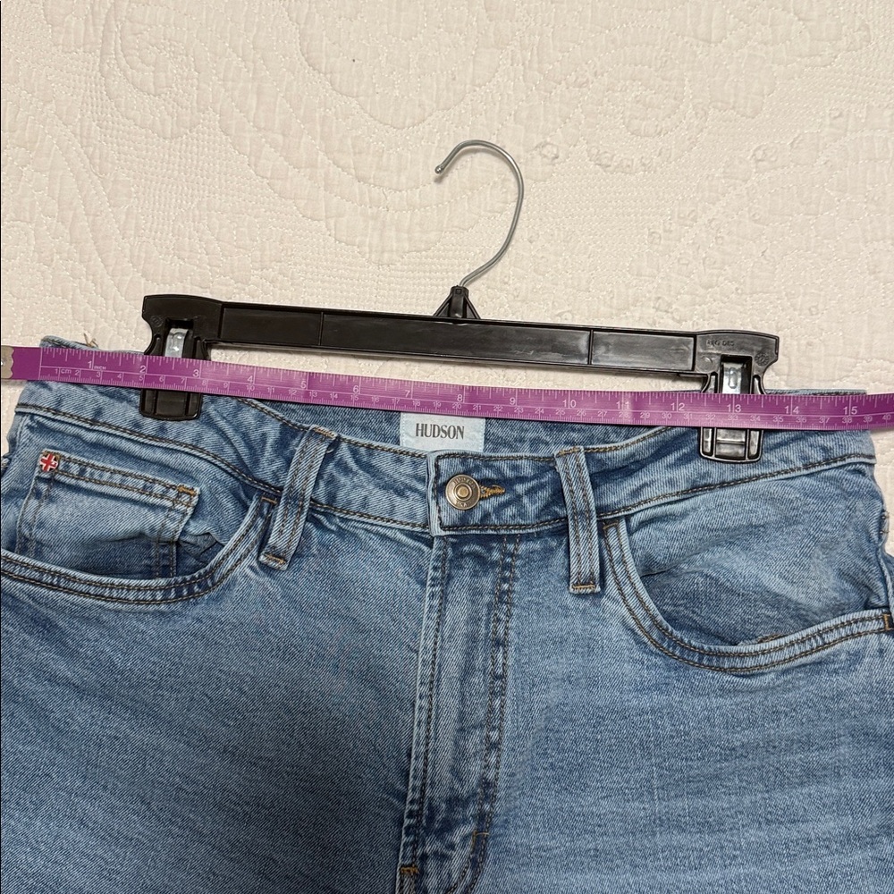 Hudson Wide Leg Jeans - Picture 7 of 8